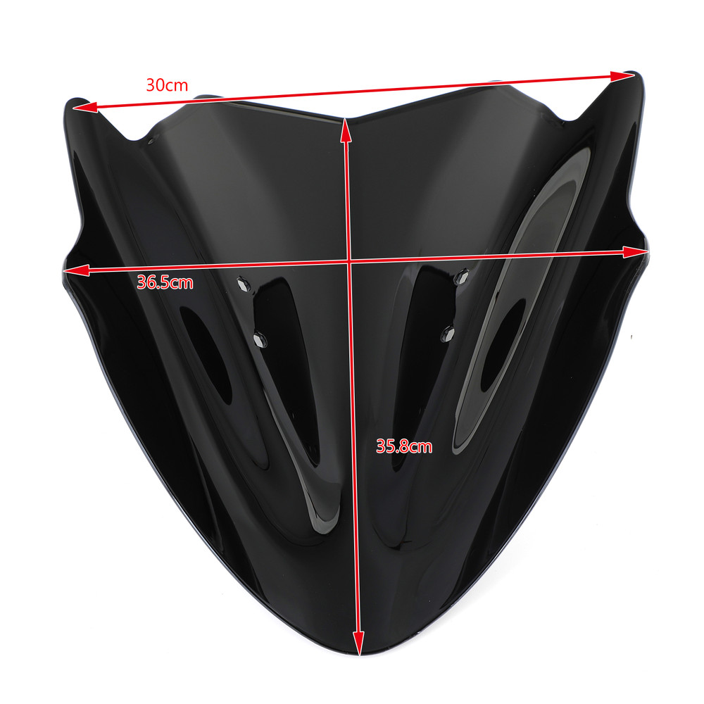 Windshield Windscreen Wind Shield Protector for Kawasaki ER6N ER-6N 2012-2016 CHR