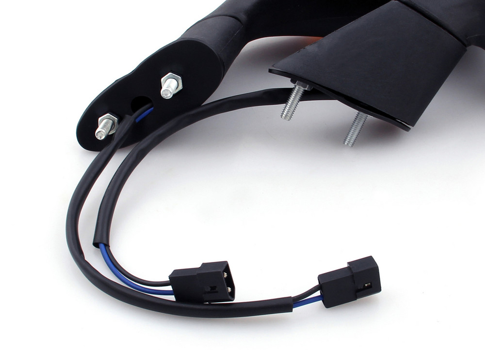 Mirrors Turn Signals Aprilia RSV 1000 (2004-2008) OEM Style Black