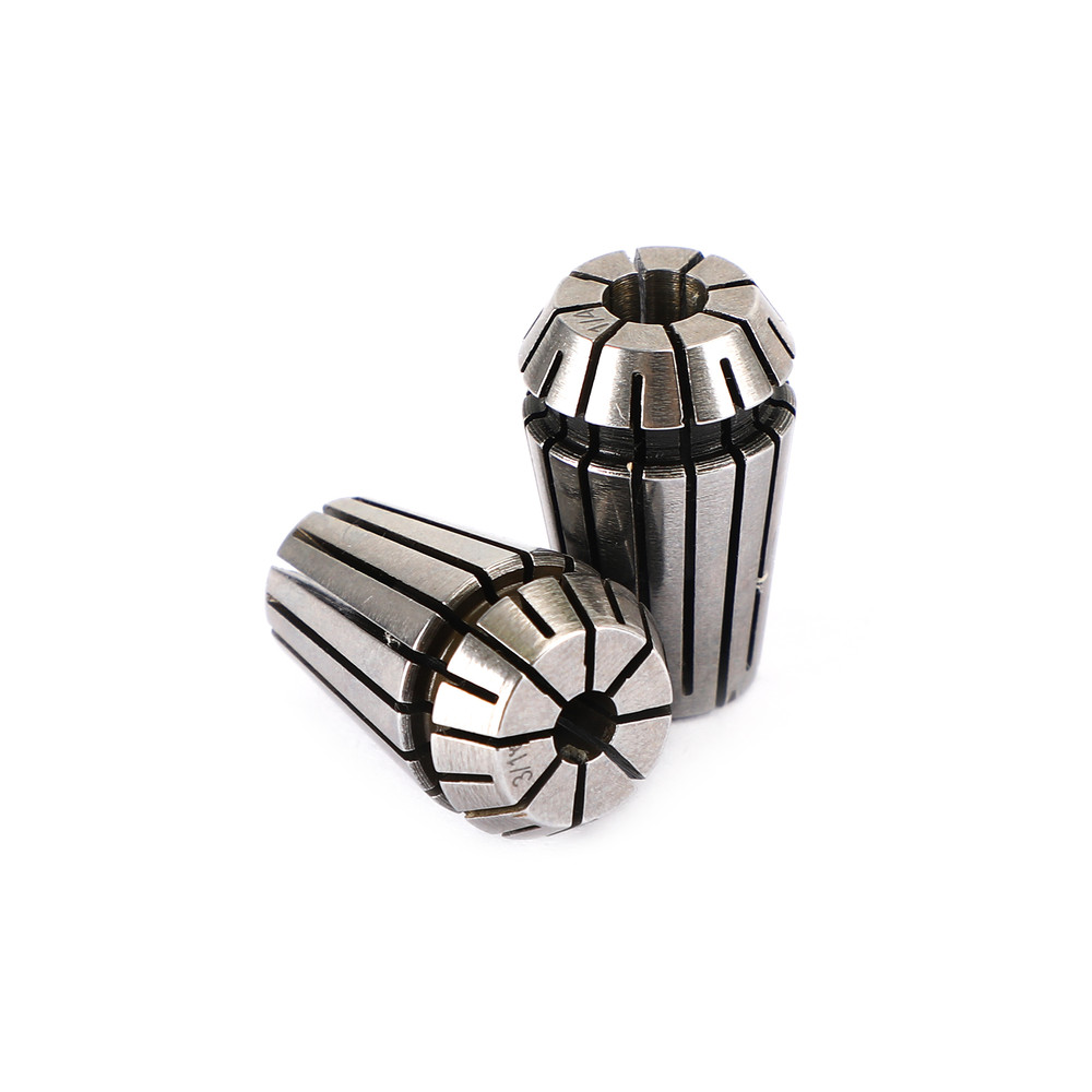 12Pcs ER16 Spring Collet Set For CNC Milling Lathe Tool Engraving Machine Steel