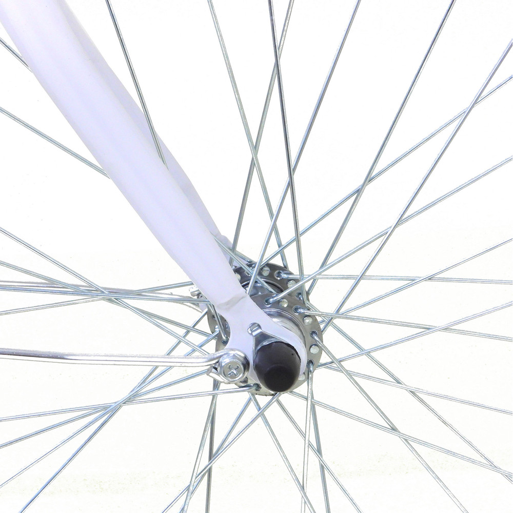 7-Speed 24" Adult 3-Wheel Tricycle Cruise Bike Bicycle With Basket purple