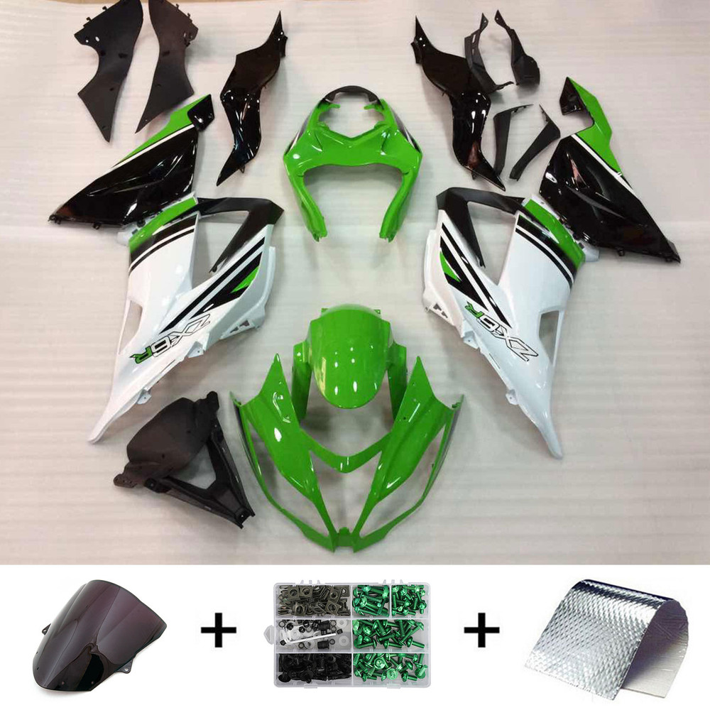 Fairing Kit Bodywork Injection ABS fit For Kawasaki ZX6R 636 2013-2018 Green #5