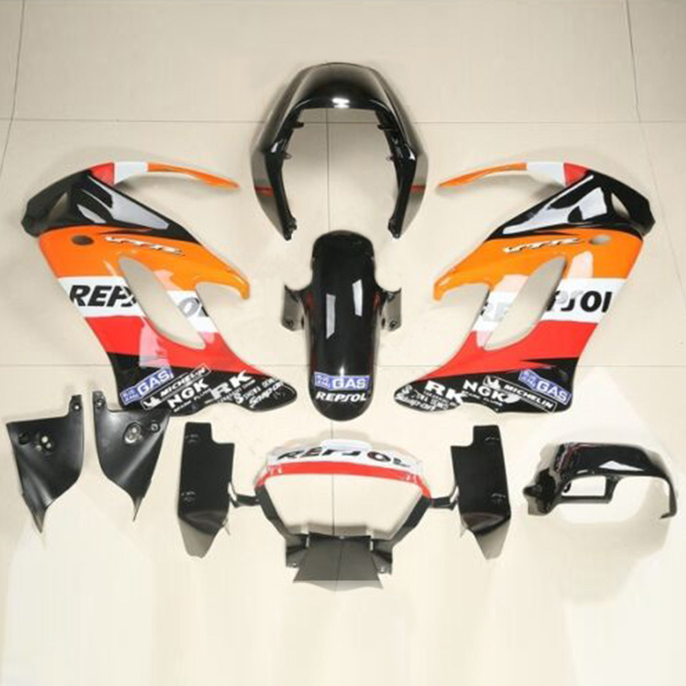 Painted ABS Fairing Bodywork Kit For Honda Repsol VTR1000F 1997-2005 2004 2003 #1