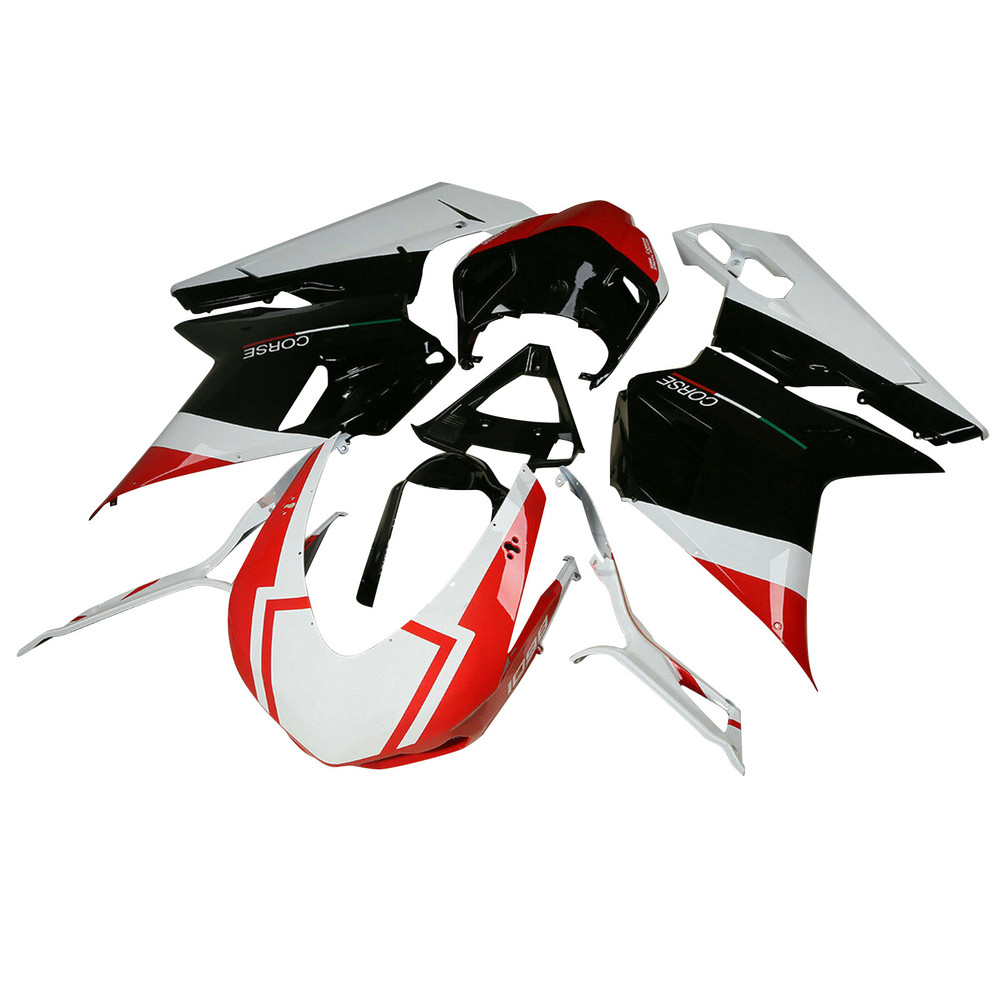 Red White ABS Fairing Bodywork Kit For DUCATI 1098 848 1198 2007-2012 2008 2009 #20