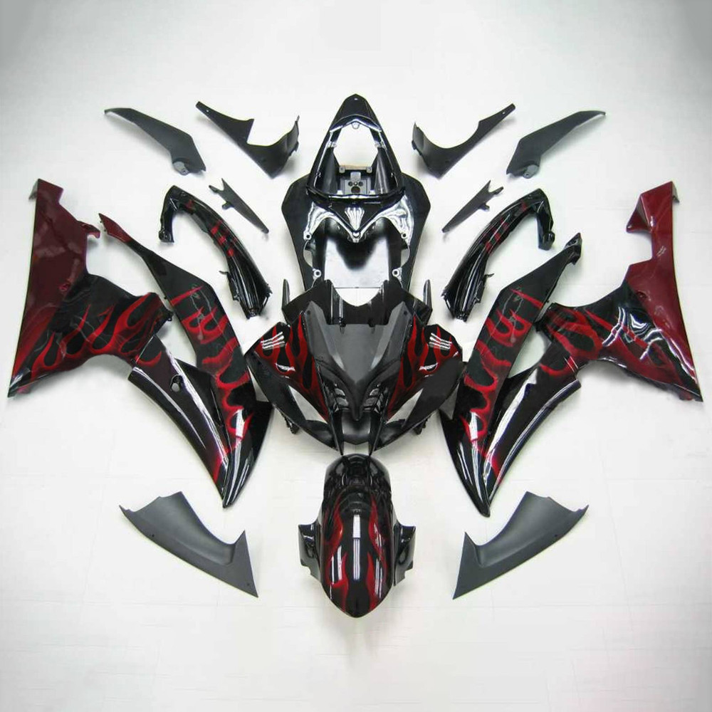 Injection Fairing Kit Bodywork Plastic ABS fit For Yamaha YZF 600 R6 2008-2016 #110