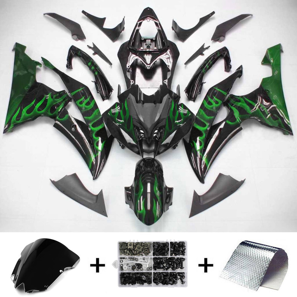Injection Fairing Kit Bodywork Plastic ABS fit For Yamaha YZF 600 R6 2008-2016 #118