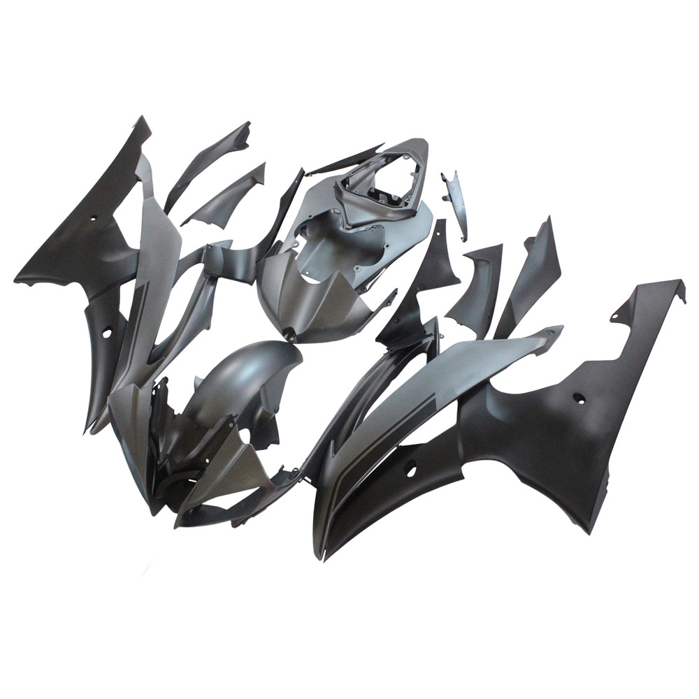 2008-2016 Yamaha YZF 600 R6 Injection Fairing Kit Bodywork Plastic ABS #133 Amotopart Fairing