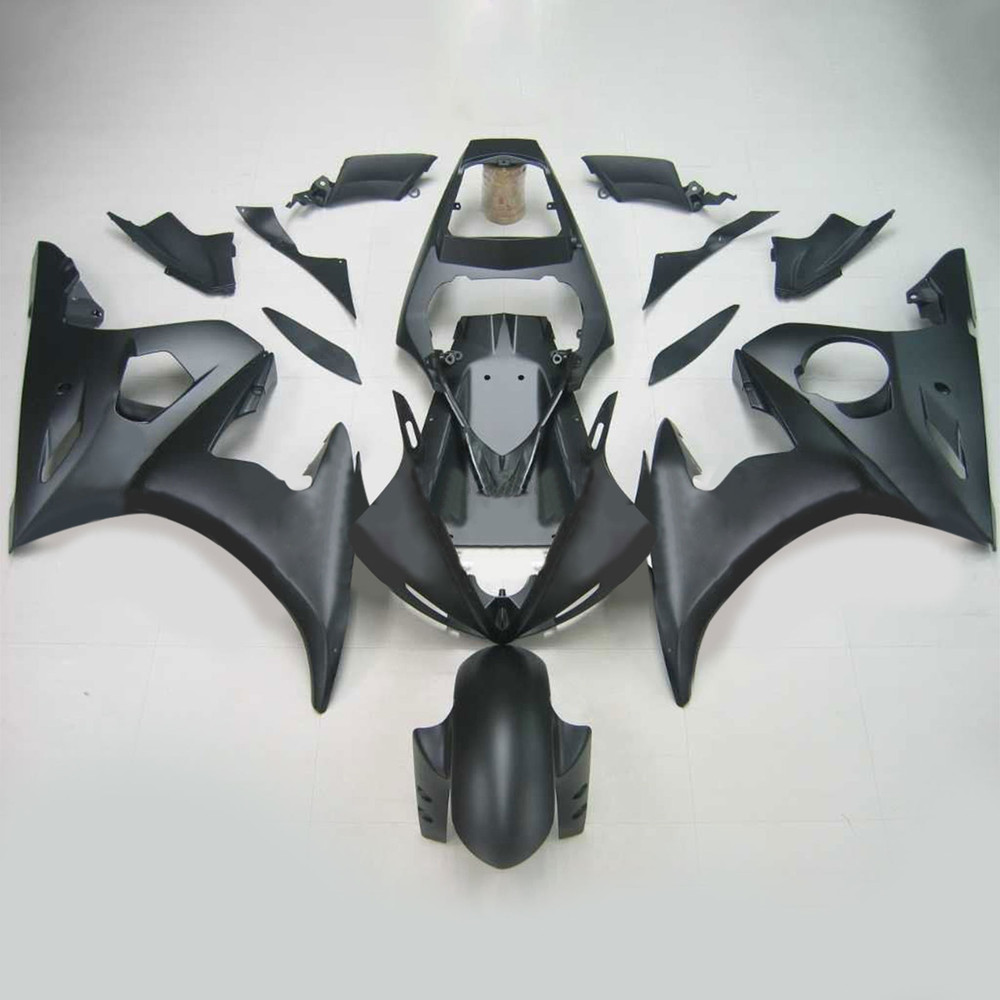 Injection Fairing Kit Bodywork Plastic ABS fit For Yamaha YZF 600 R6 2005 #124