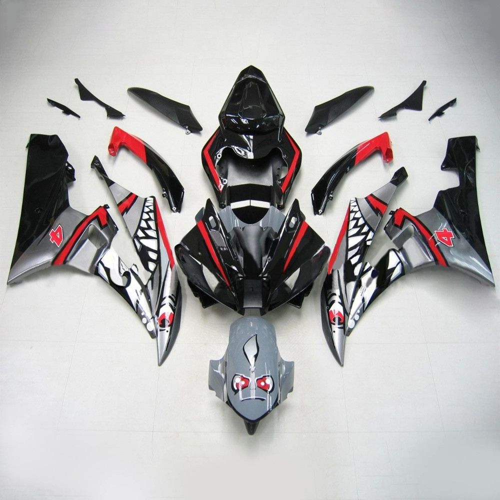 Injection Fairing Kit Bodywork Plastic ABS fit For Yamaha YZF 600 R6 2006-2007 #145
