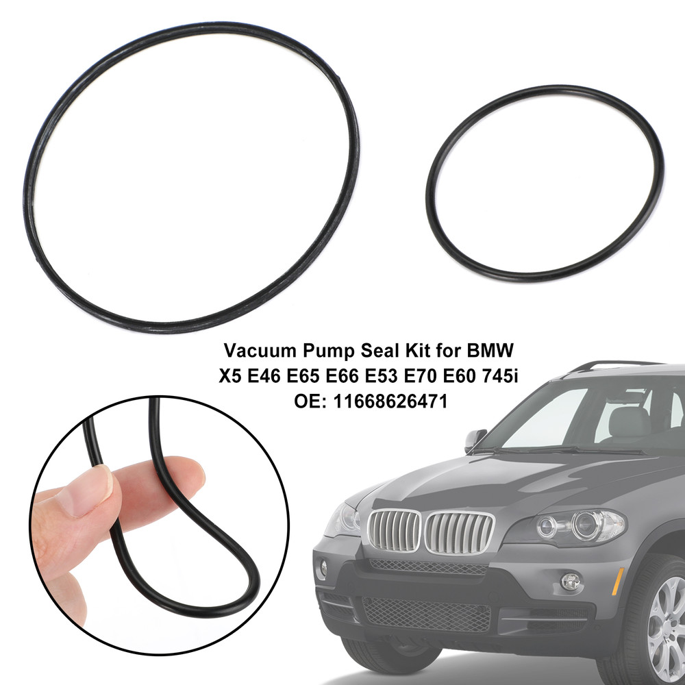 Vacuum Pump Seal Kit for BMW X5 E46 E65 E66 E53 E70 E60 745i 11668626471