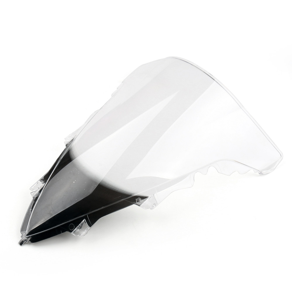 Windshield Windscreen Double Bubble For Yamaha YZF R1 2009-2014 CLE-BLK