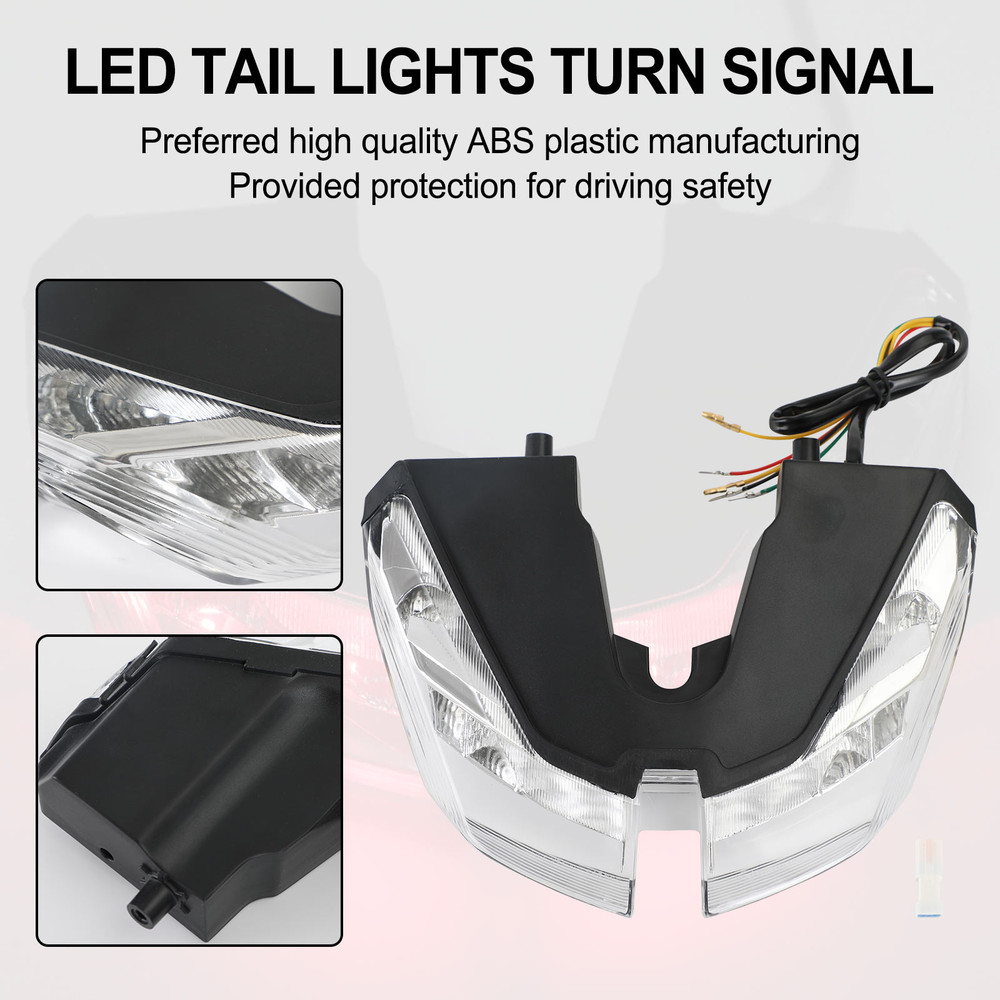 Tail Lights Turn Signal For DUCATI HYPERMOTARD 821 939 950 SP 2012-2021 Clear