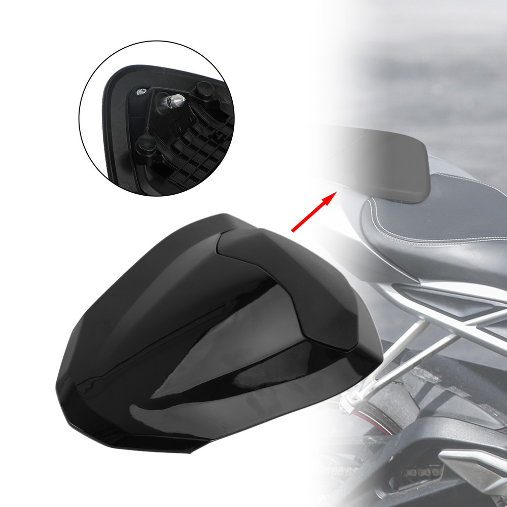 Rear Tail Seat Fairing Cowl Cover For Street Triple RS 765 2017-2019 Black