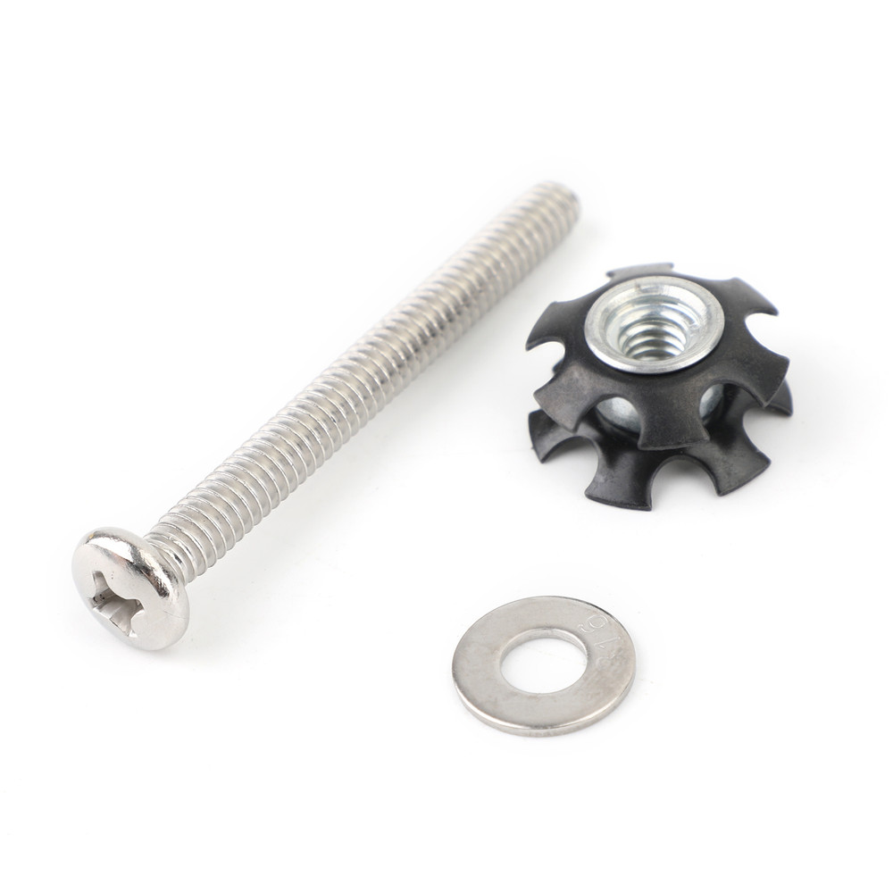 Set of 10 RV LADDER REPAIR KIT nuts Stainless Bunk Motorhome Parts Camper Trailer Coach