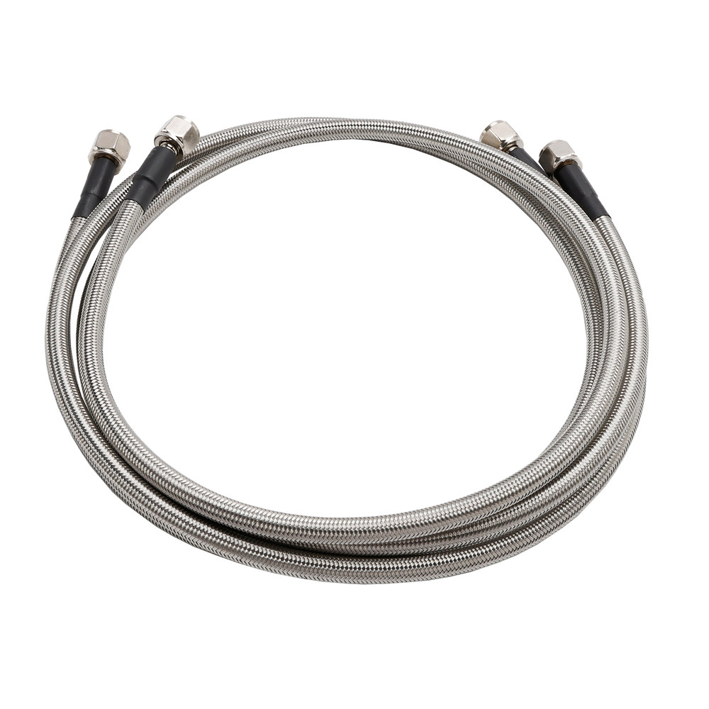 Automatic Transmission Cooler Lines Kit 6-AN Hose Line Kit For GM 4L60E 4L65E
