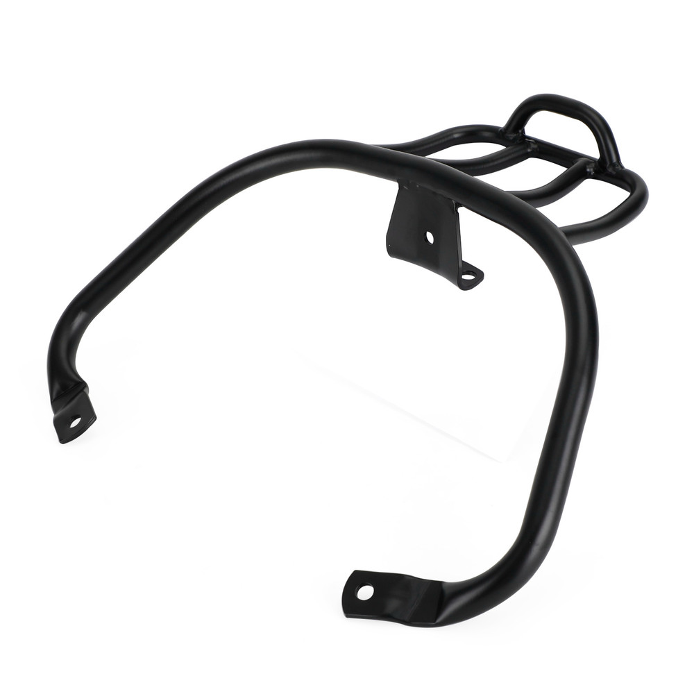 Sloped Rear Rack Carrier Pannier Black For Vespa Sprint Primavera 50 125 150