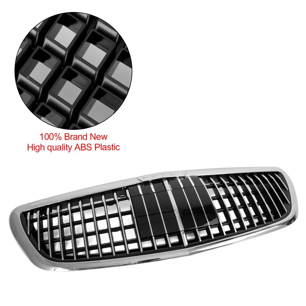 2014-2020 Mercedes Benz W222 S class S680 Maybach Style Grille with ACC