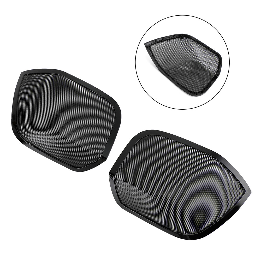 Saddlebag Lid Speaker Grill 5"X7" Fit For Touring Road King Glide 14-22