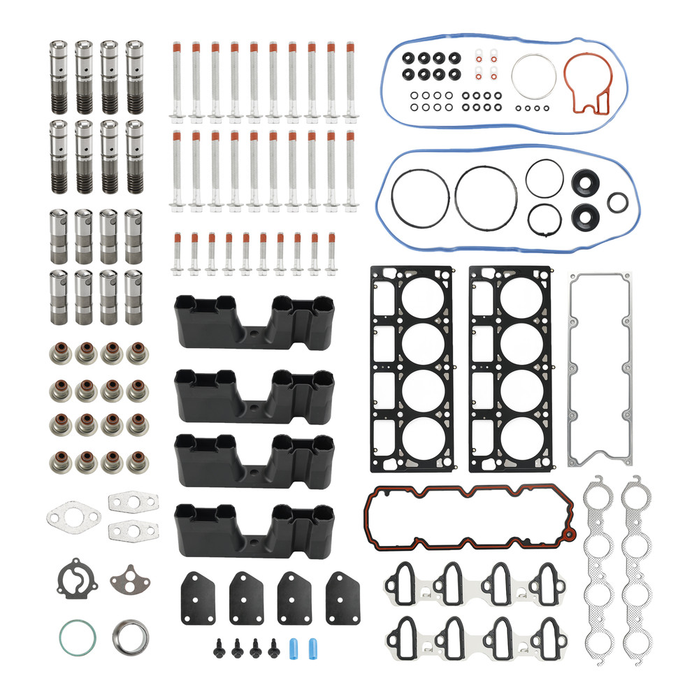 2014 Chevrolet Suburban 5.3L 5328CC 325CID V8 OHV 16 Valve AFM Lifter Replacement Kit Head Gasket Set Head Bolts Lifters Guides Generic