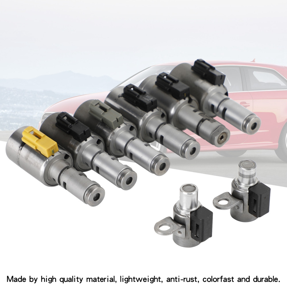 8pcs 09G TF-60SN/TF60SN 6-speed Trans Solenoid For VW Audi Mini 2003-On FWD