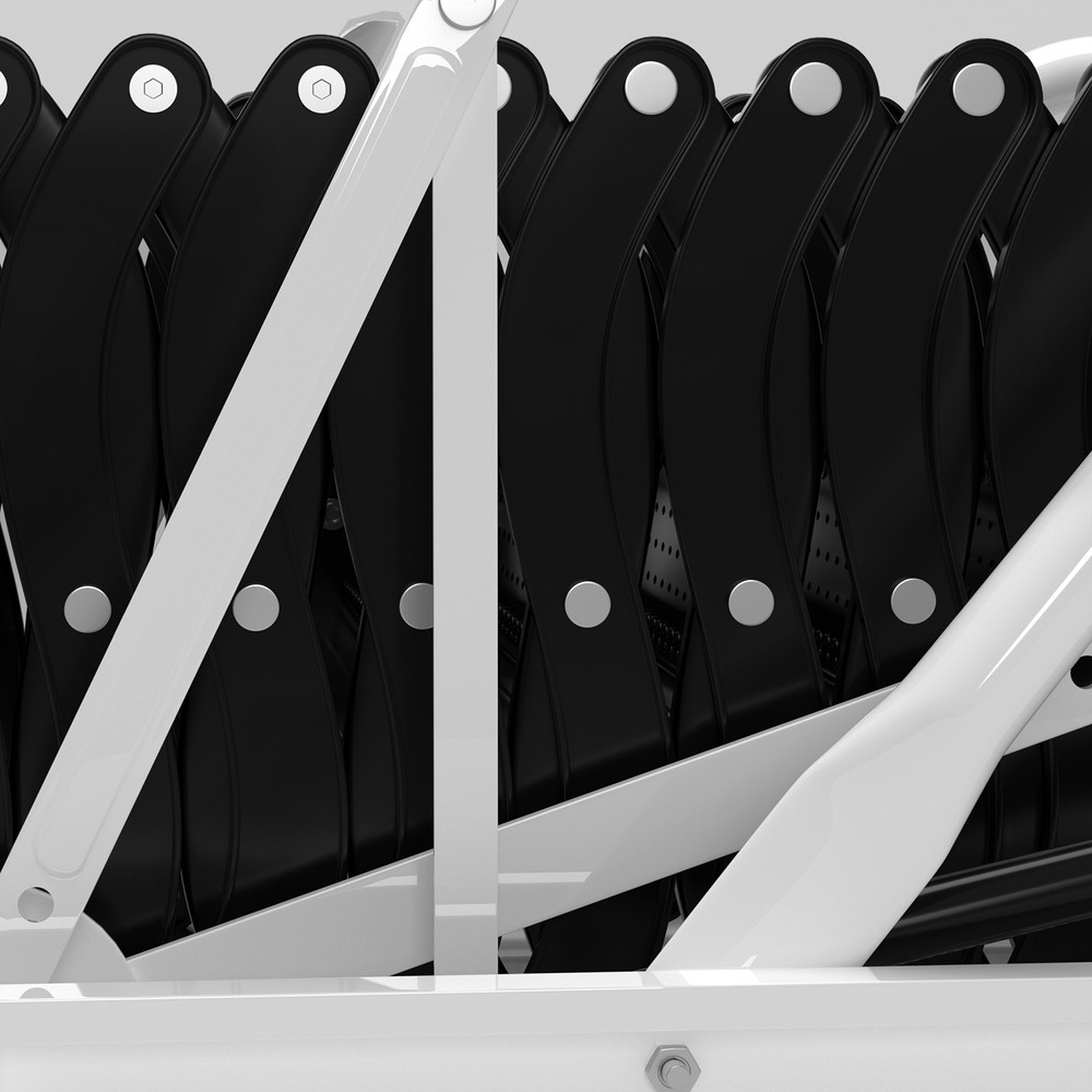 3M 12 Steps Loft Wall Folding Pulldown Attic Ceiling Ladder Stairs Staircase Opening 39.4*27.6" Generic