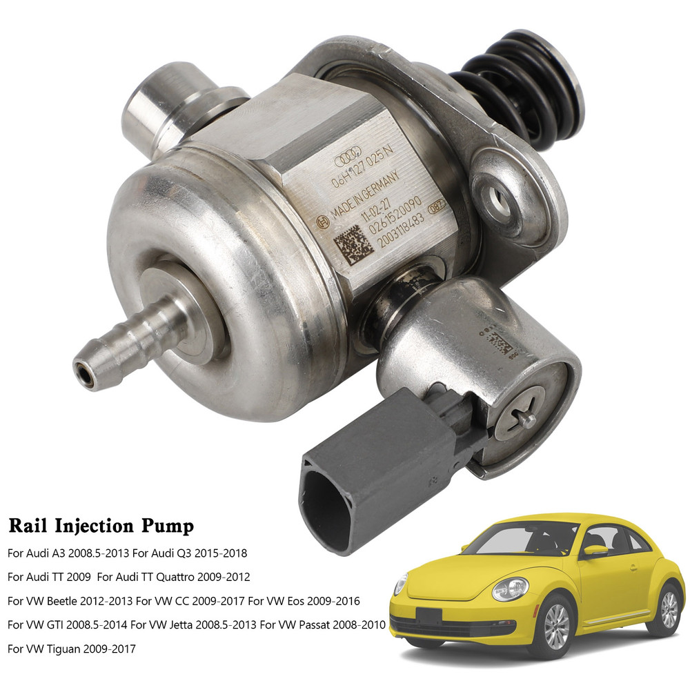 High Pressure Fuel Pump 06H127025N Fit Audi A4 B8 8K 1.8 TFSI 2007-12 Petrol