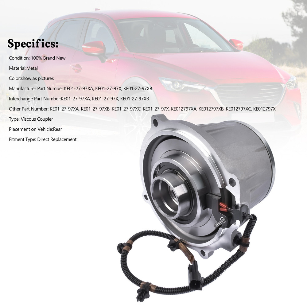 Viscous Coupler KE012797X For Mazda CX-3 CX-5 CX-9 2.0 2.5L 2013-2023 AWD