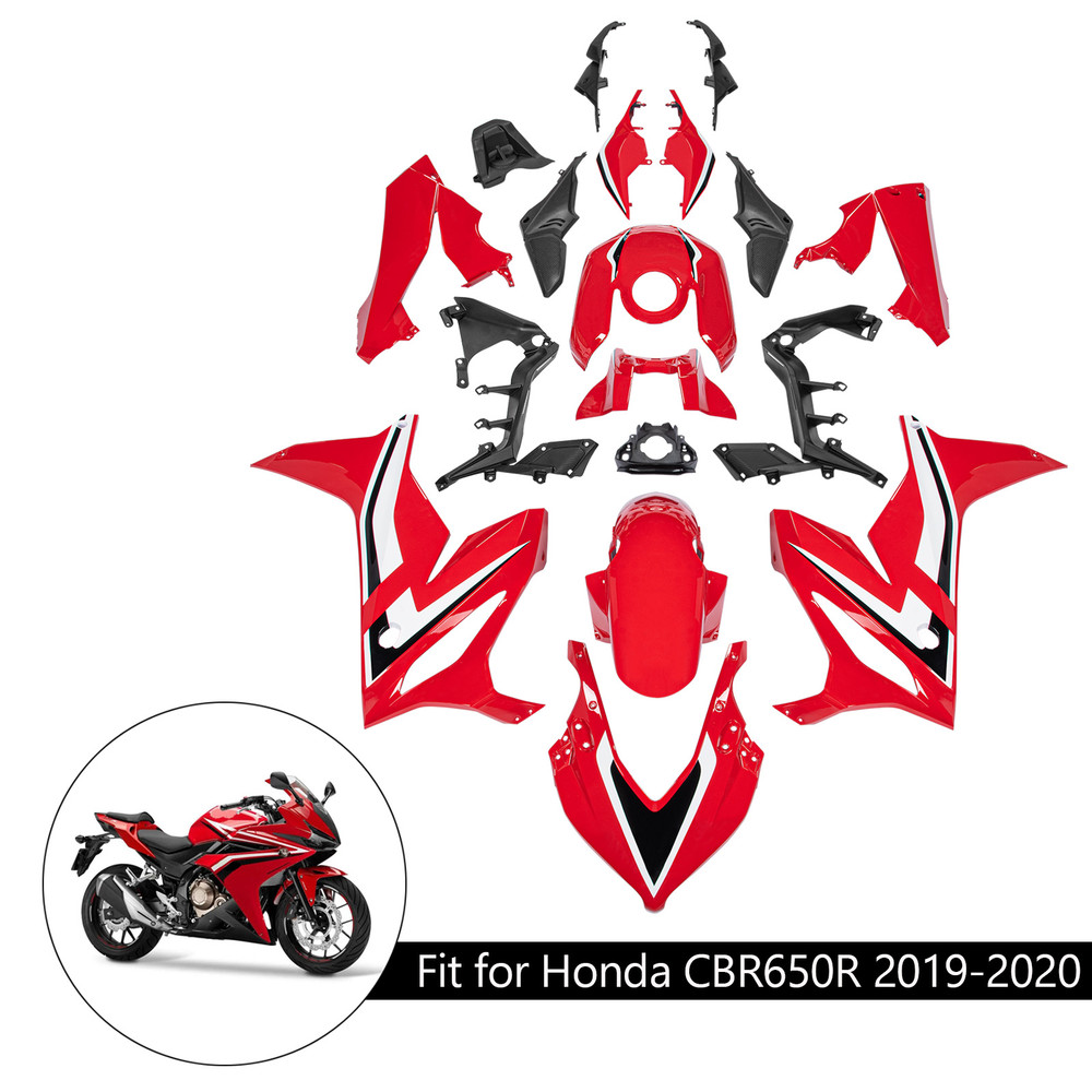 ABS Plastic Injection Molding Fairing Fit for Honda CBR650R 2019-2020 01#