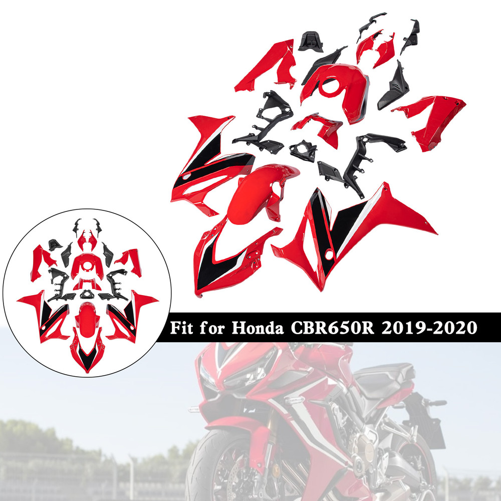 ABS Plastic Injection Molding Fairing Fit for Honda CBR650R 2019-2020 03#
