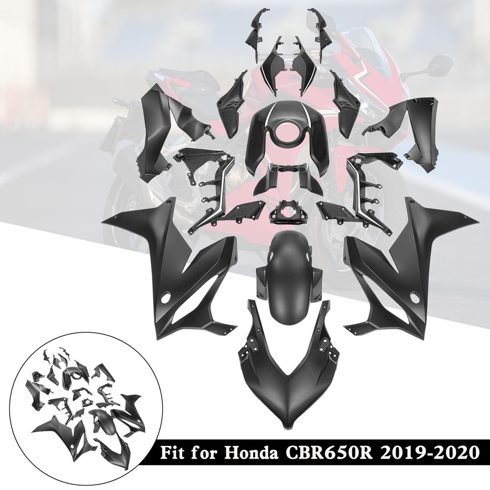 ABS Plastic Injection Molding Fairing Fit for Honda CBR650R 2019-2020 04#
