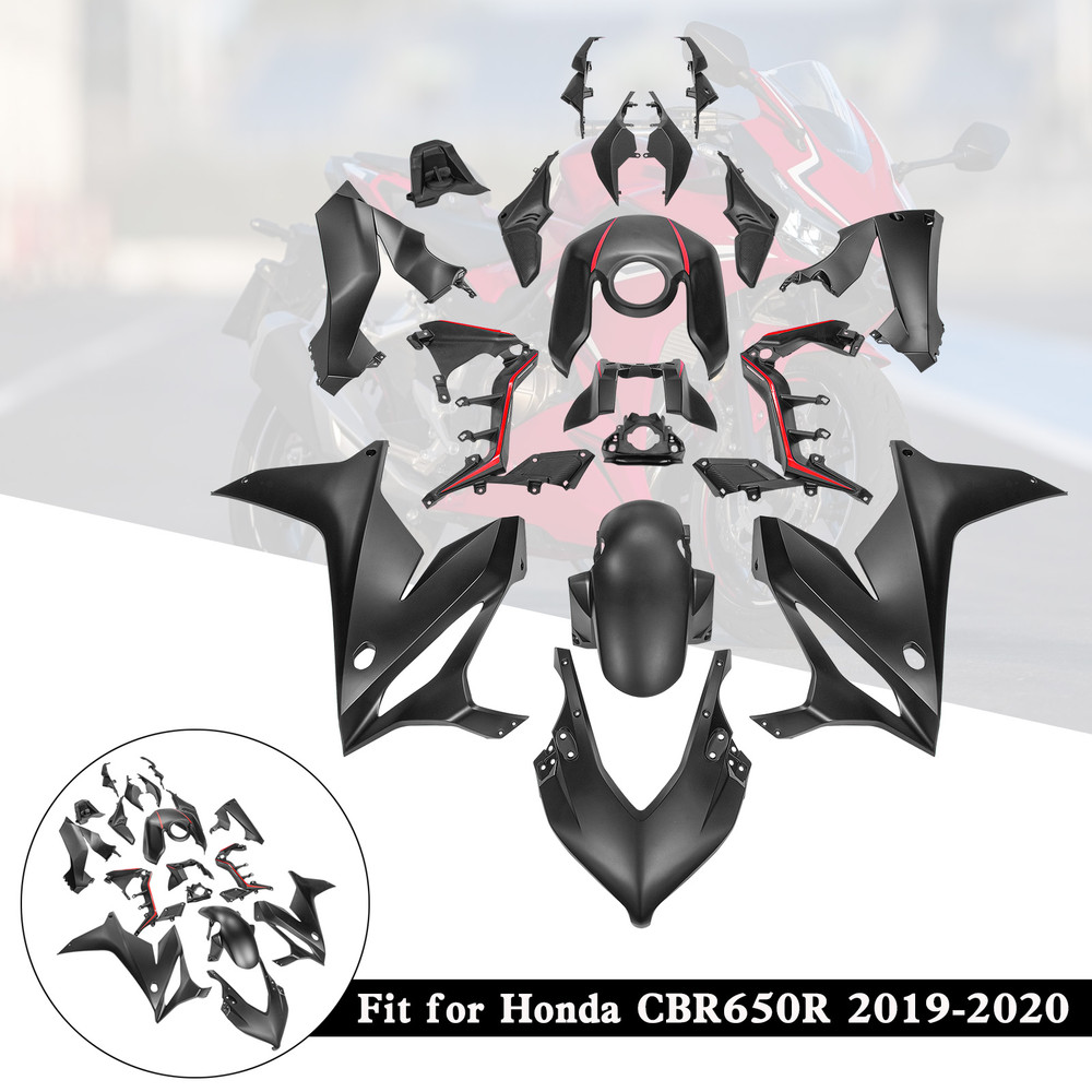 ABS Plastic Injection Molding Fairing Fit for Honda CBR650R 2019-2020 05#