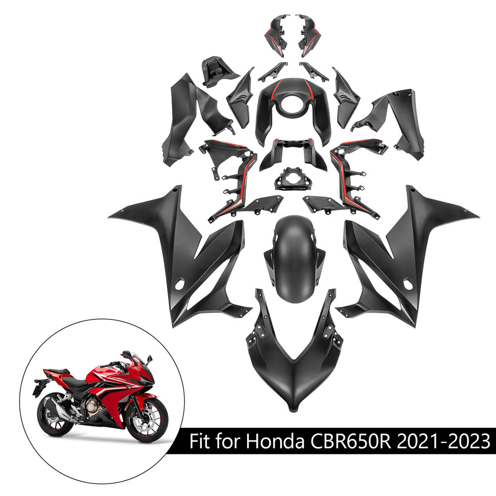 ABS Plastic Injection Molding Fairing Fit for Honda CBR650R 2021-2023 05#