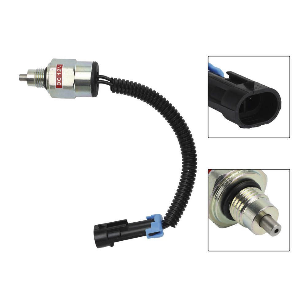 Solenoid Valve 84128131 12V For New Holland C185 L180 L190 C190 LT185.B L185