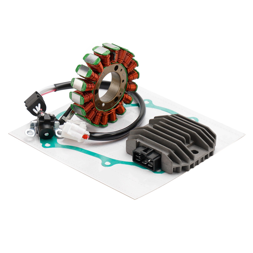 Magneto Stator + Voltage Rectifier + Gasket For Yamaha YZF-R 125 YZF-R125 08-09