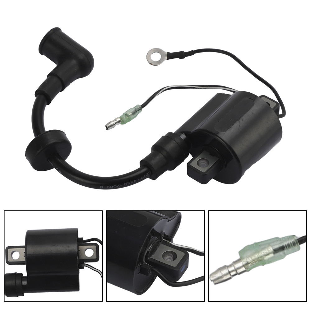 Ignition Coil fit for Yamaha 25HP 25J ETOS/L 30HP 30D MHS/L MS/LH 6J8-85570