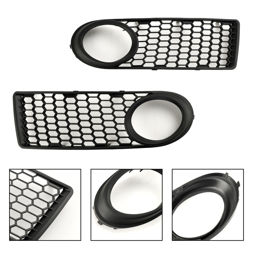 Front Bumper Fog Light Grille Fit VW Volkswagen Beetle & Beetle Convertible