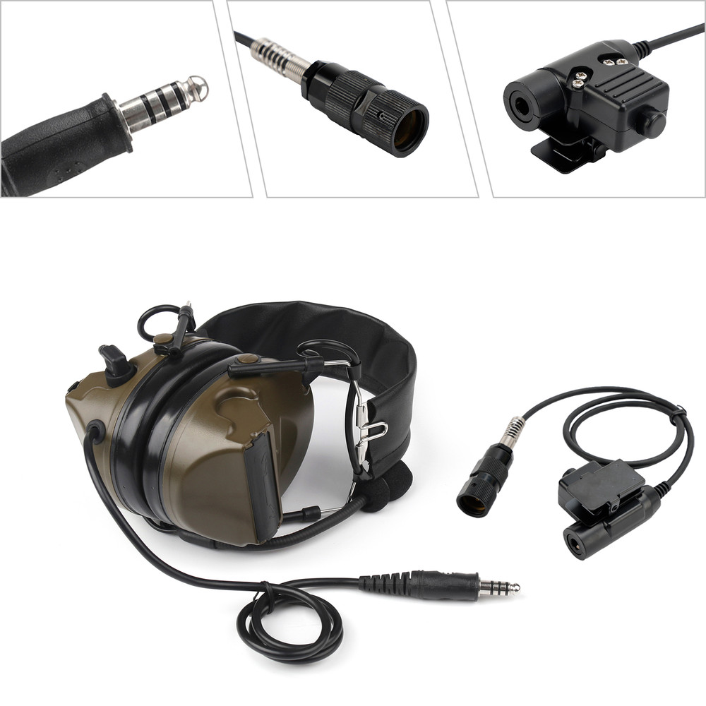 Z Tactical H50 Headset For AN/PRC-152 AN/PRC-148 Radio Handle U329 microphone