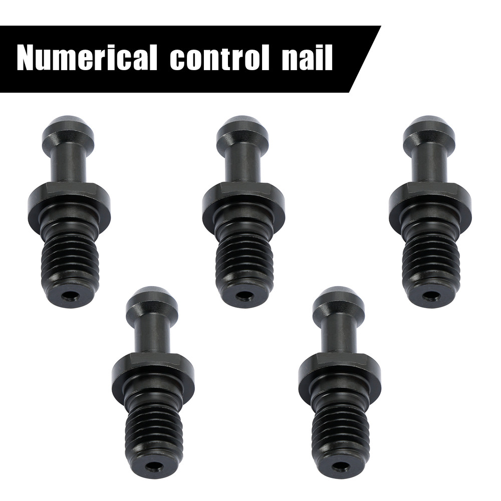 5Pcs CAT40 45 0.589" Degree Pull Stud Retention Knob Fits HAAS CAT CNC Black