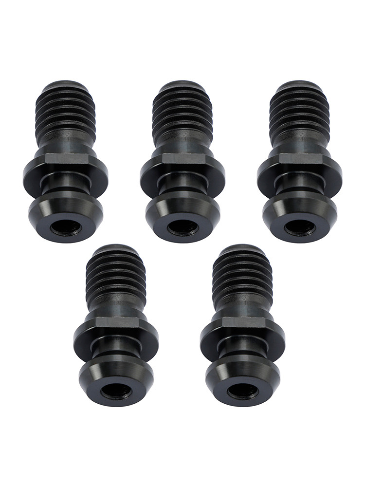 5Pcs CAT40 45 0.740" Coolant Pull Stud Retention Knob For Mazak Fadal Black