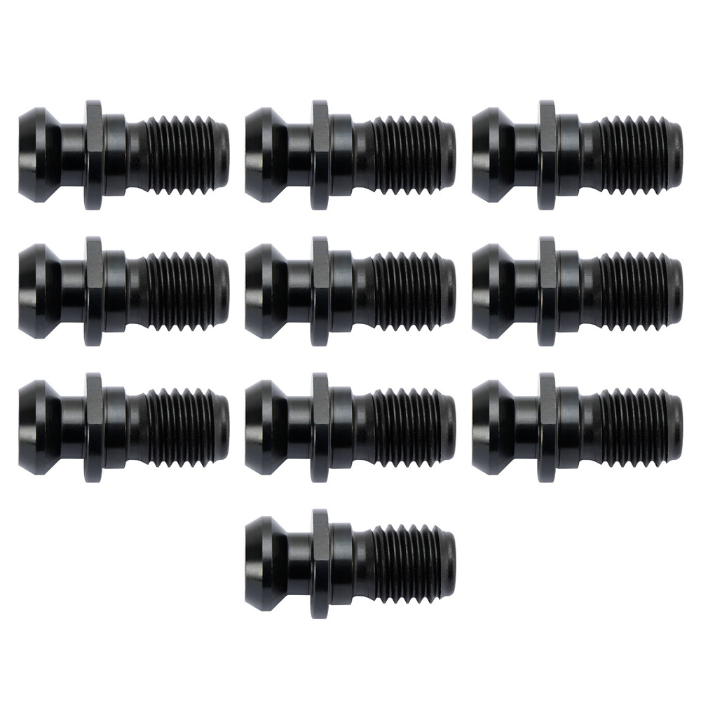 10Pcs CAT40 45 0.740" Coolant Pull Stud Retention Knob For Mazak Fadal Black