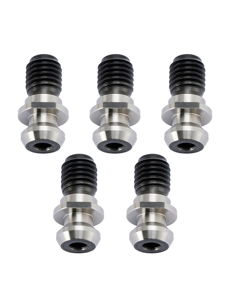 5Pcs CAT40 45 0.740" Coolant Pull Stud Retention Knob For Mazak Fadal Silver