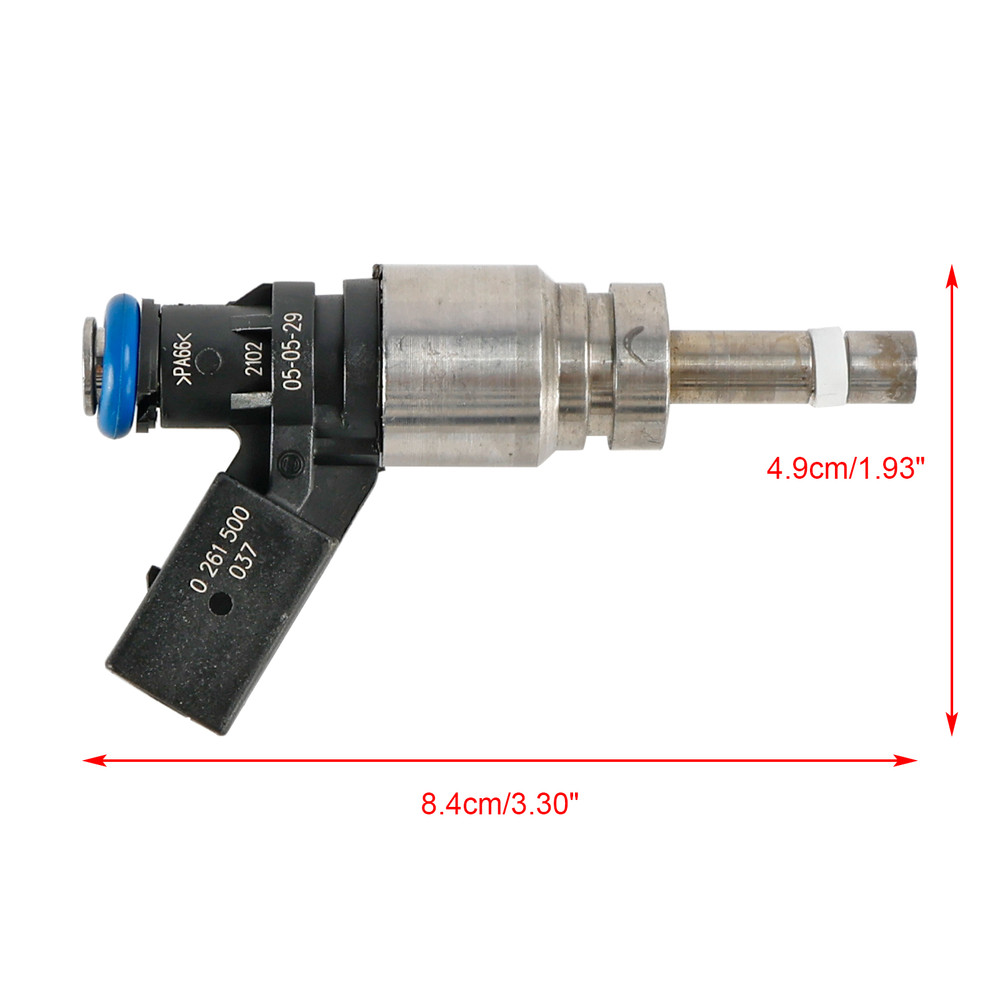 2009-2012 AUDI Q5 3.2L V6 1*Fuel Injector 06E906036F, 0261500037, 06E906036AG, FIJ0035, 06E906036 F, 06E 906 036 AG, FJ1041, 800-2077N, DI-56155,silver Generic