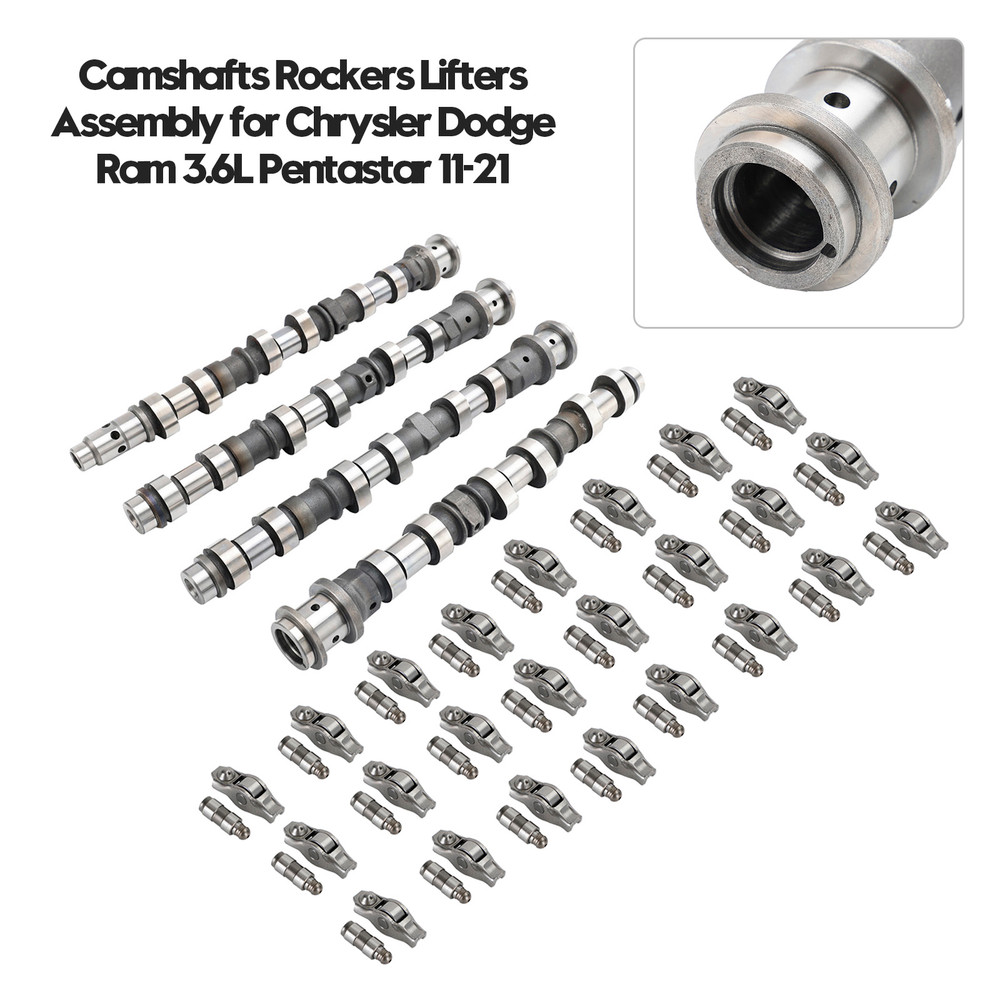 2019-2020 Ram 1500 Classic 3.6L engine only Camshafts Rockers Lifters Assembly 5184377AG, 5184378AG, 5184379AG, 5184380AG Generic