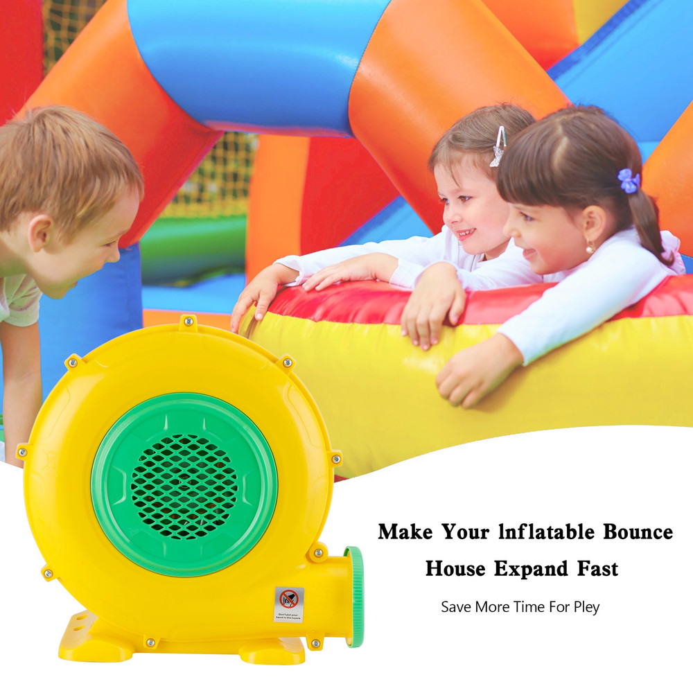750 Watt Inflatable Bounce House Water slide Air Pump Blower Fan Inflatable castle