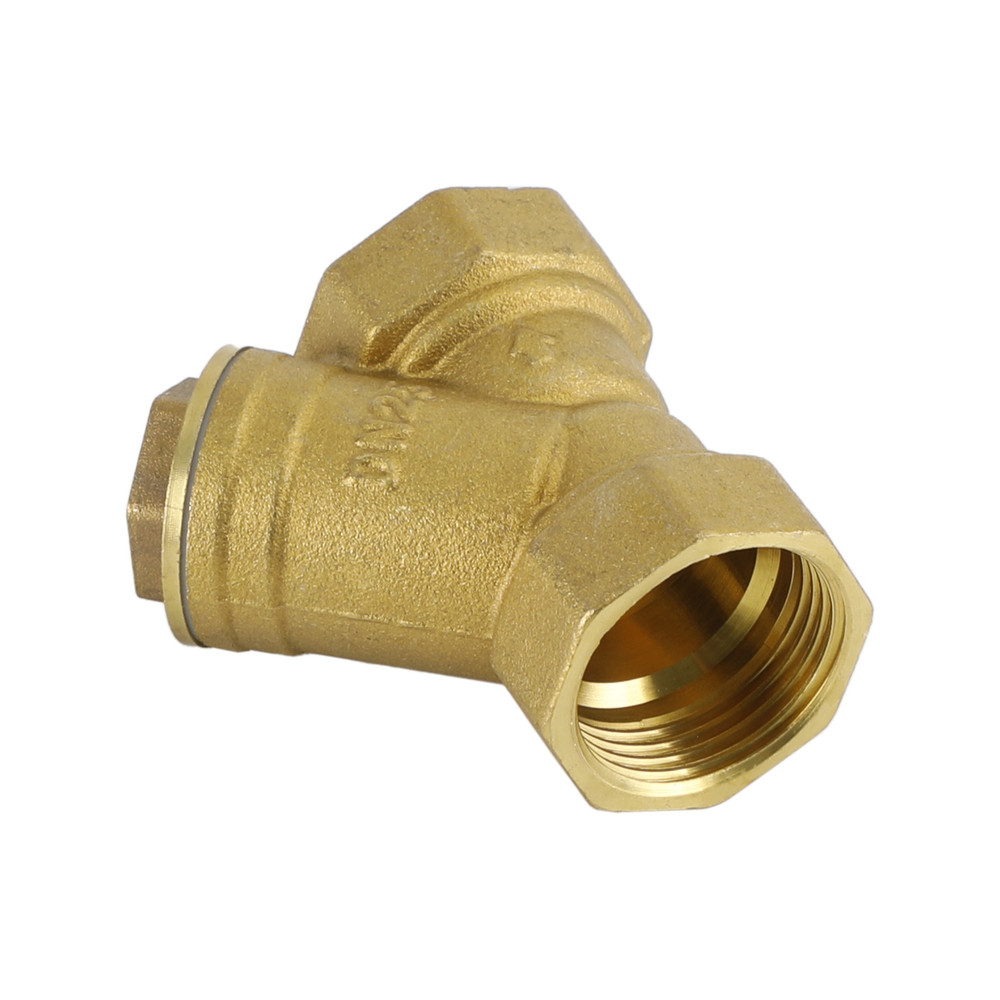 1" Female NPT Brass Y Strainer For Fire Alarm Lines and Plumbing