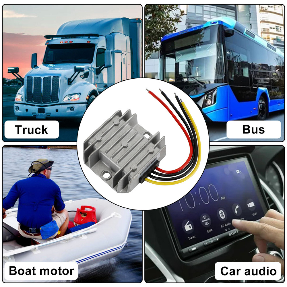 Step Down DC/DC Buck Converter 12V/24V to 9V 6A Regulator Power Module