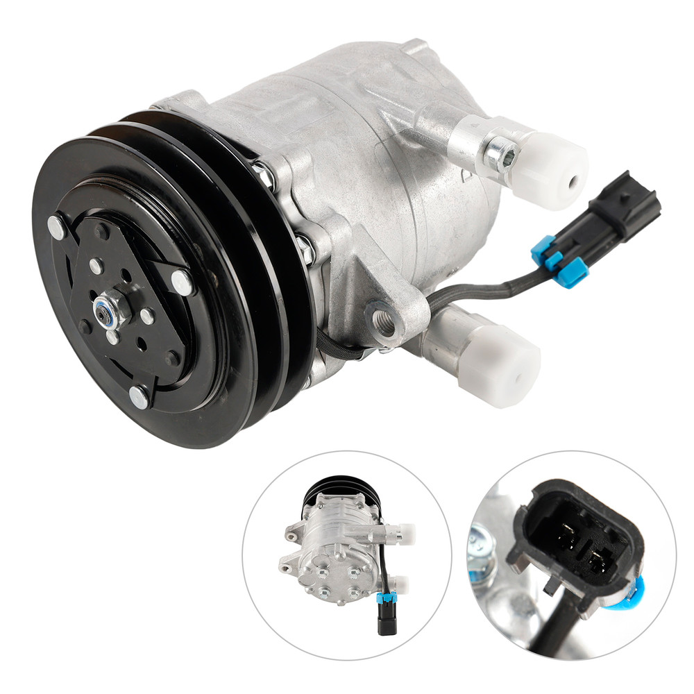 A/C Compressor 6733655 Compatible With Bobcat 773 863 963 S175 S250 T190 T300