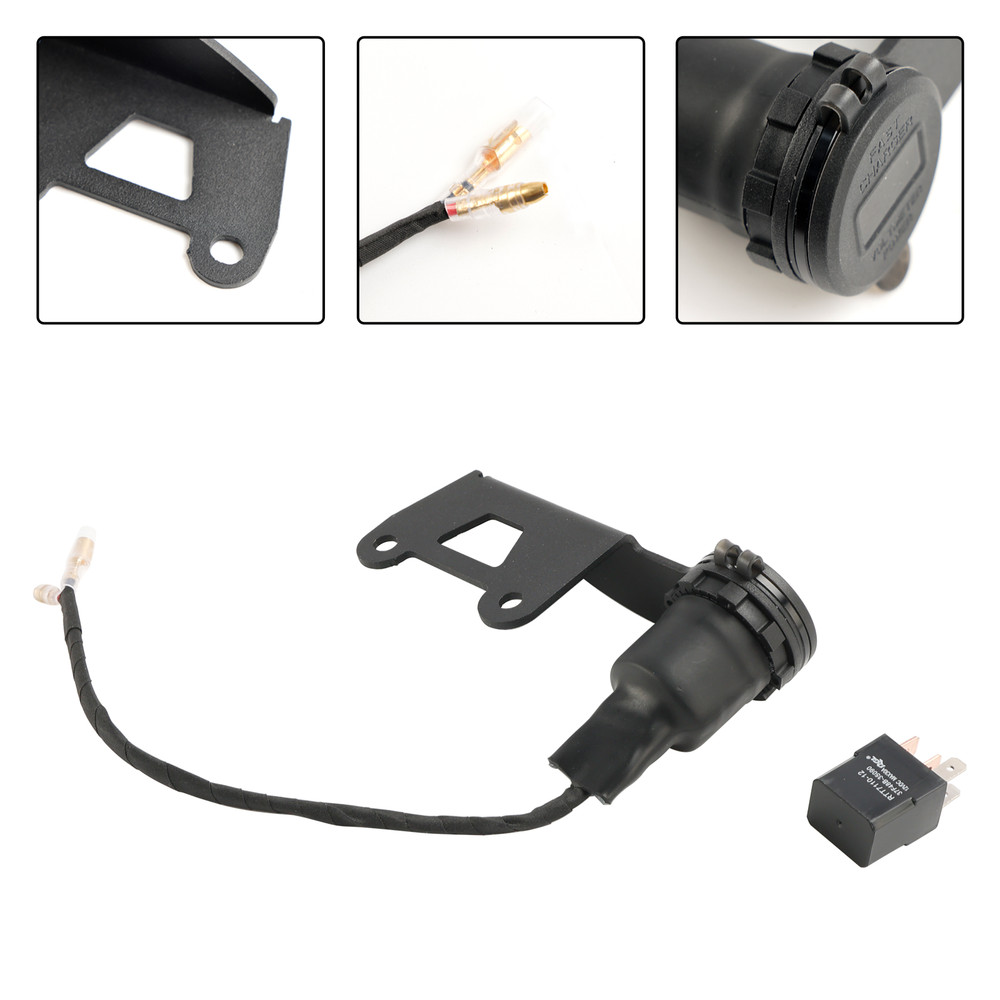 2022-2024 Honda Rebel CMX300 CMX500 Socket Charger USB+ C Type Generic