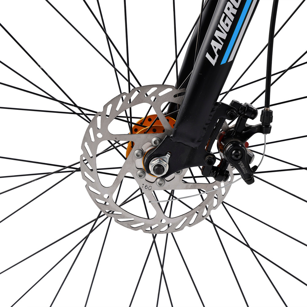 26 inch 27 speed Road Bike Racing Bicycle 700C For Adult With Fender Cup holder Black/Blue