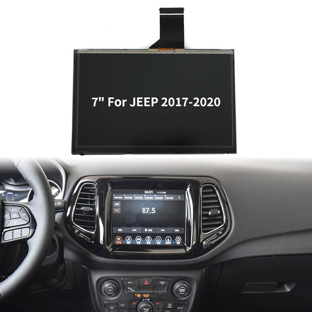 2017-2020 Jeep Compass 7" LCD Display Touch Screen Radio Navigation ACT3S5370FPC-A1-E Generic