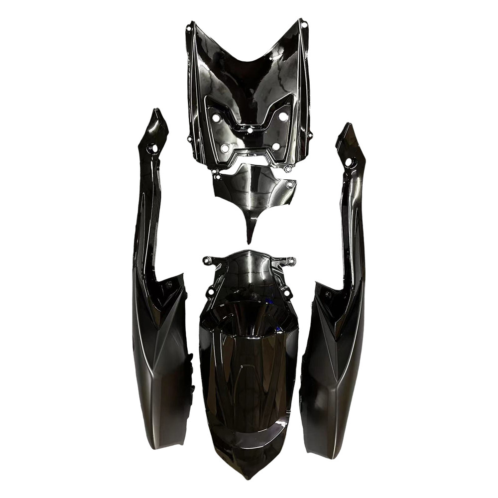 2008-2009-2010 Suzuki GSXR 600 750 All Black Suzuki Racing Amotopart Fairing Customs Fairing